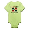 thumbnail image 1 of CafePress - I Love My Dominican Dad Infant Bodysuit - Baby Light Bodysuit, 1 of 1
