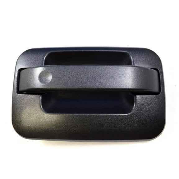 PT Auto Warehouse FO-3506A-FRK - Outer Exterior Outside Door Handle, Textured Black - without Keyhole, Passenger Side Front Fits select: 2004-2014 FORD F150, 2006-2008 LINCOLN MARK LT