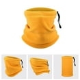 thumbnail image 3 of Happy date Drawstring Warm Winter Fleece Neck Gaiter Double Layer Neck Warmer Windproof Face Scarf for Men Women, 3 of 3