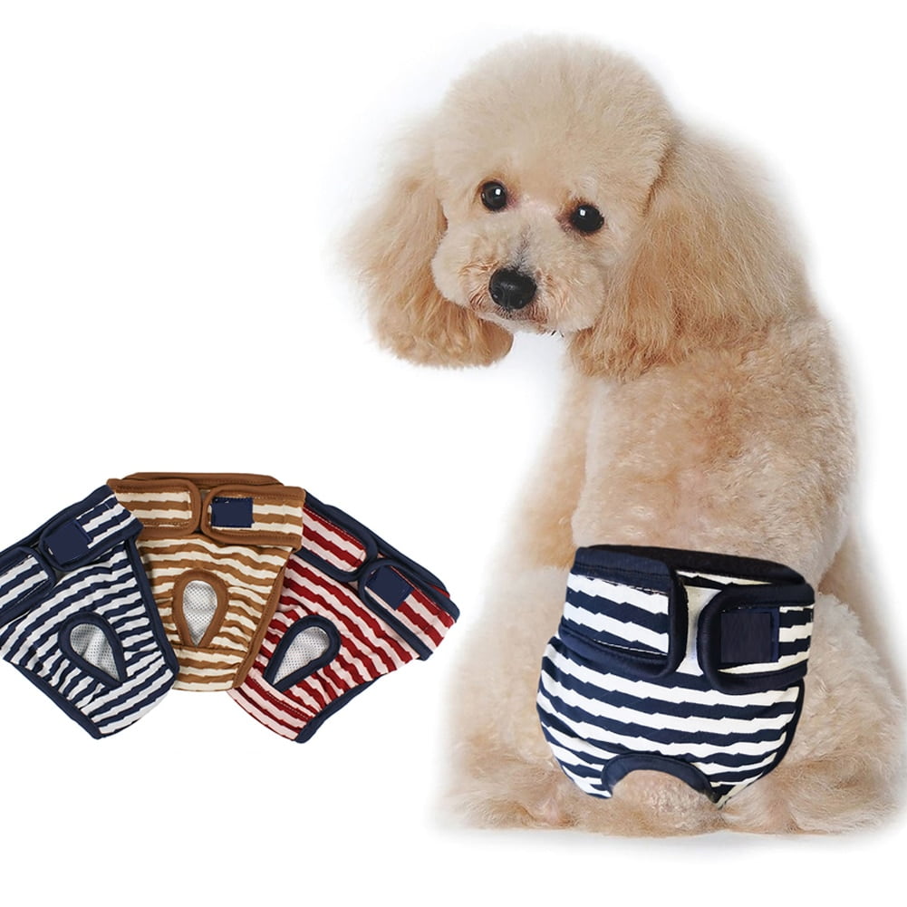 Windfall Washable Female Dog Diapers, Reusable Highly Absorbent Doggie
