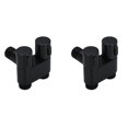 thumbnail image 1 of 2X Mini Grifo MultifuncióN LatóN 1 Entrada 2 Salidas Doble Control Lavadora Grifo Cromado para Lavadora e Inodoro-C, 1 of 5