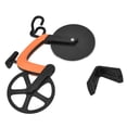 thumbnail image 3 of Pizza Cutter, Stainless Steel Bike Shape Pizza Knife Pizza Cutting Tool for Kitchen, 3 of 8