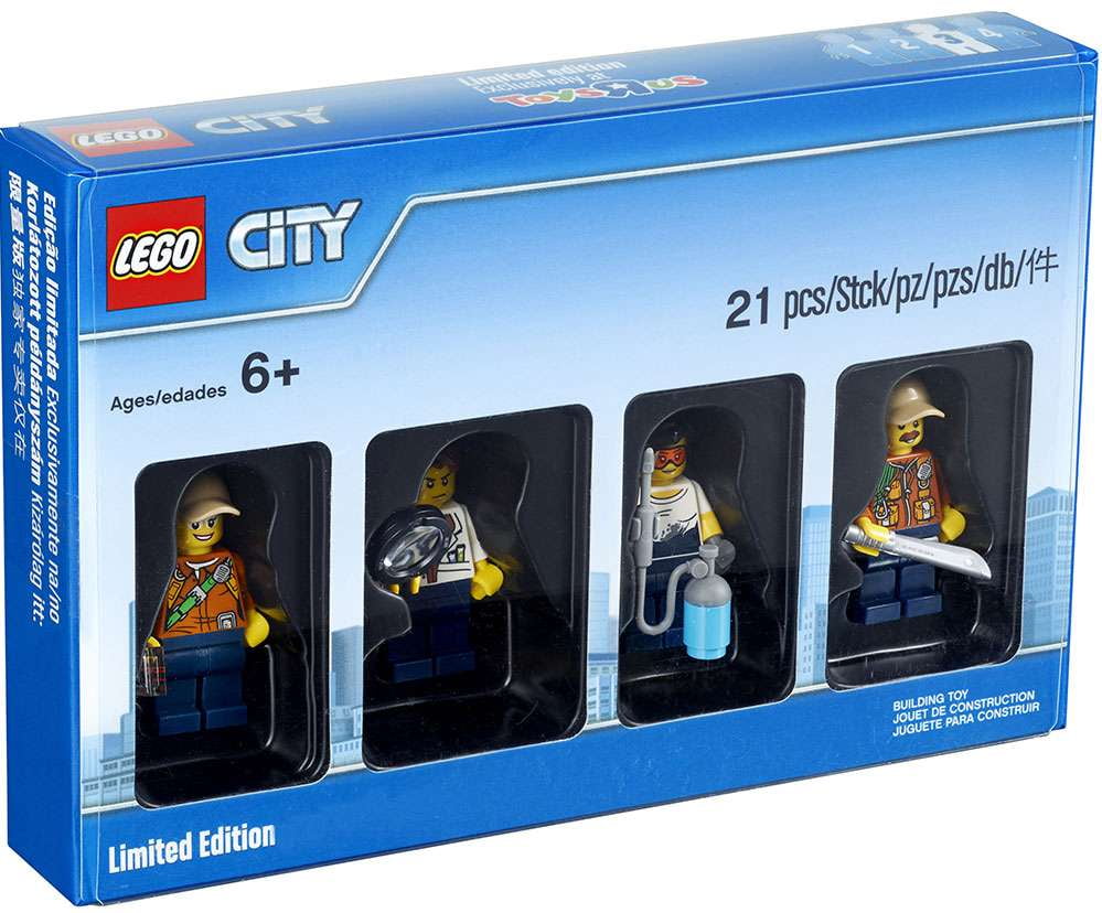 LEGO LEGO Bricktober City Minifigure Collection 4-Pack - Walmart.com