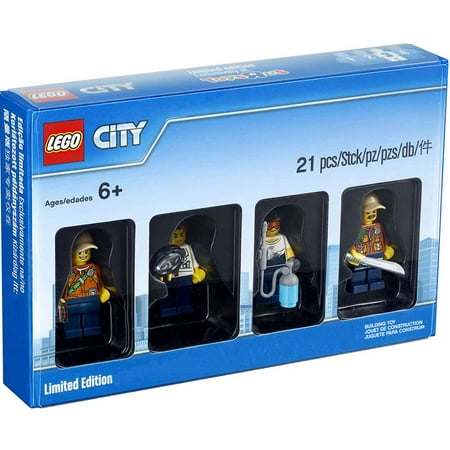 - LEGO LEGO Bricktober City Minifigure Collection 4-Pack