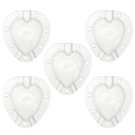 

NUOLUX 5pcs Heart Design Fruit Growing Mould Garden Fruit Vegetable Shaping Molds