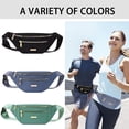 thumbnail image 6 of Pack of 3 Women's Waterproof Waist Bag Outdoor Sports Waterproof Waist Bag Adjustable Strap Waist Bag, 6 of 7