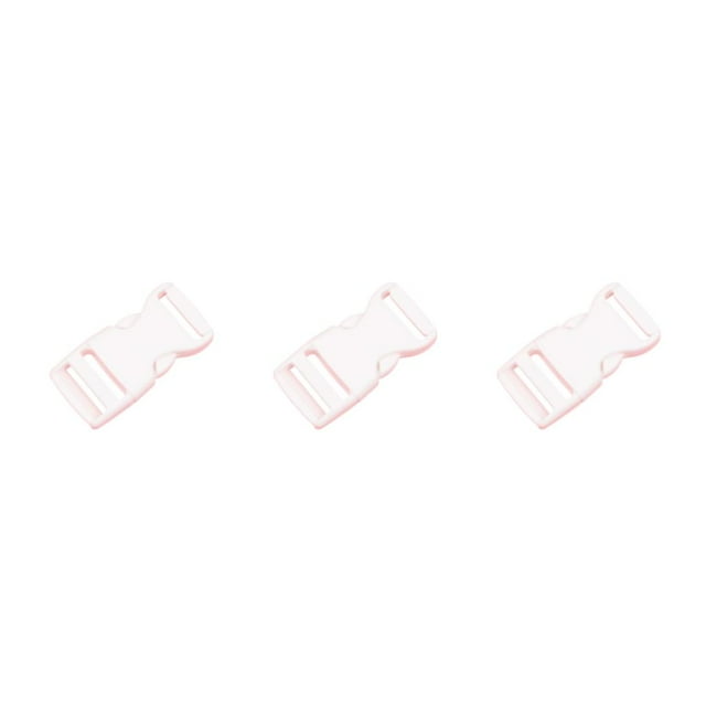 Transemion 10pcs Clasp Belt Buckles Designed To Life Easier Wherever Are Multi-Color white 3Set