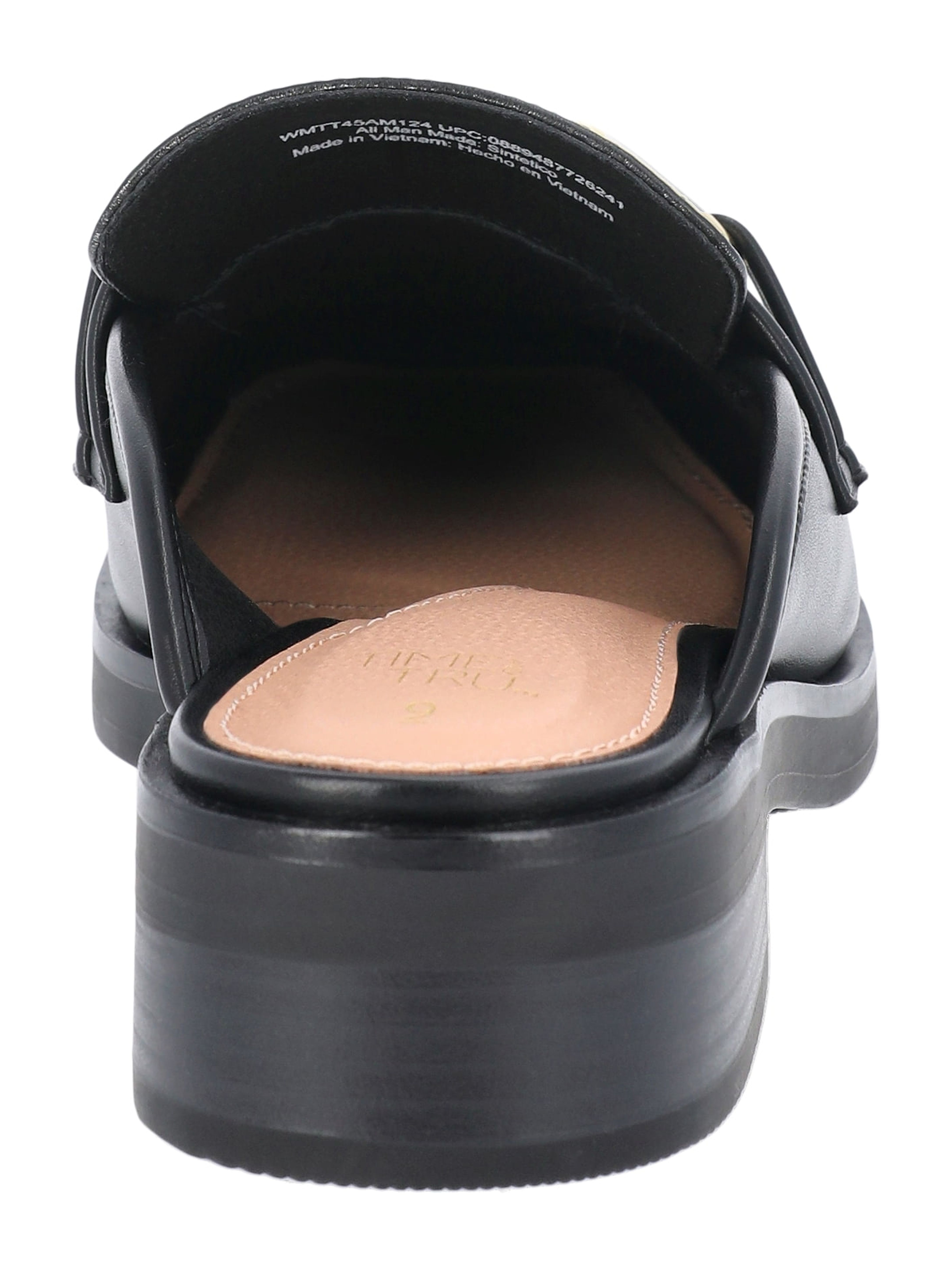Time and Tru Women's Loafer Mules