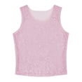 thumbnail image 4 of Purcolt Mens Rhinestone Fishnet Mesh Tank Tops Trendy Casual Crewneck Sleeveless Shirts Lightweight Trendy Slim Fit Party Club Vest, 4 of 8