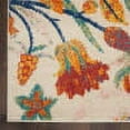thumbnail image 5 of Nourison Allur Floral Ivory Multicolor 2'3" x 7'6" Area Rug, (2x8), 5 of 8