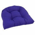 thumbnail image 2 of Blazing Needles Coussin de Chaise en Forme de U (Ensemble de 2) - Bleu Royal, 2 of 3