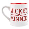 thumbnail image 2 of Taza de café Silver Buffalo Disney Micky Minnie Heart 414ml, 2 of 9