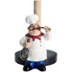 thumbnail image 1 of Soporte para toallas de papel ZHAOCHENG estilo chef resina natural, 1 of 5