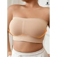 thumbnail image 5 of 2PCS [Comfortable Camisole] Comfortable Plus Size Seamless Camisole | Soft Breathable No-Pad Bralette with Strapless Design(1XL-5XL), 5 of 8