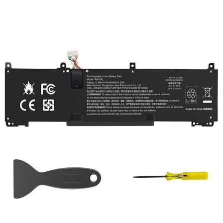 RH03XL Laptop Battery Replacement for HP EliteBook 640 G9 G10/650 G10/655 G10 Series Probook 440 G10/445 G10 G11/450 G9 G10/455 G10/460 G11/465 G11 Series