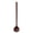 As Shown, variant on WRISTBIQUE Soup Spoon Round Wooden Ladle Brown Wood 1Pcs