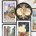 thumbnail image 2 of Yosemite Home Decor 'Acadia' Glass 3D Collage Wall Art in Multi-Color, 2 of 8