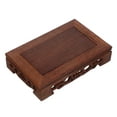 thumbnail image 1 of WRITWAA Base d'Exposition en Bois pour Amateurs d'Intérieur Marron Lot de 1, 1 of 6