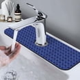 thumbnail image 7 of Sikiie Blue Lantern Shapes Splash Guard for Sink Faucet-1 PC Super Absorbent Fast Drying Mat Sink Gadgets-Splash Guard for Kitchen, Sink Mat, 7 of 7