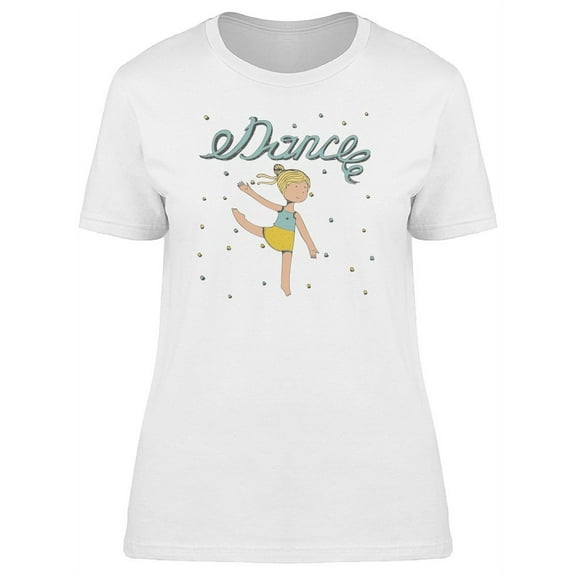 Dance Girl In Space Tee Women's -Image by Shutterstock