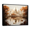 thumbnail image 2 of Designart "Temple Reflections Hinduisim Art wall decor III" Spiritual Floater Framed Wall Decor, 2 of 7