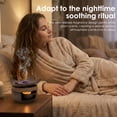 thumbnail image 5 of Grusce Zen Ceramic Incense Holder with Wood Tongs Tealight Wax Warmer and Essential Oil Burner for Wax Melts with Tealight Holder Aromatherapy Stove for Bedtime Calm Home and Office, 5 of 9