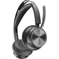thumbnail image 3 of Poly Voyager Focus 2 USB-A Wireless ANC Headset with Charge Stand, Black, 3 of 9
