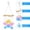 Multicolor, variant on Upgraded Iron Wind Chime Colorful Glass Wind Bells Handmade Fused Glass Decor Outdoor Wind Chime Patio Hanging Ornament G