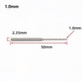 thumbnail image 4 of Chendee 7 Pcs 2.35Mm Tige Droite Perceuse pour Menuiserie Hss 0.8-2.0Mm, 4 of 9