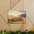 thumbnail image 6 of Amazing Summer Sunrise Scene Beautiful Colorful Morning Scene Beauty Nature Scene Sunlight Glowing Hills and Valley Wall Art Ready to Hang Unframed, 6 of 18