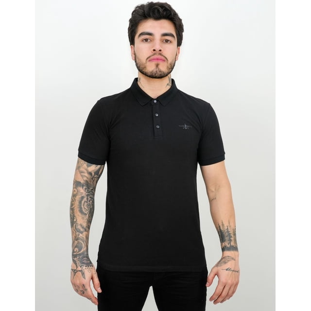 Playera Lisa Barabas Tipo Polo Corte Slim Fit