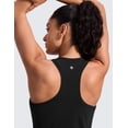 thumbnail image 5 of CRZ YOGA Seamless Racerback Tank Tops for Women Gym Workout Athletic Running Sleeveless Shirts Breathable, 5 of 6