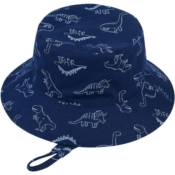 FFIY Baby Bucket Hats Kid Sun Hats Cute Toddler Sun Protection Hats Outdoor Summer Beach Play Baby Boy Hats