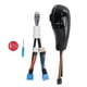 thumbnail image 1 of Perilla de cambio de marchas automática LED, botón rojo del lado izquierdo, reemplazo suave para X3 E83 2004-2010, estilo de fibra de carbono, 1 of 12