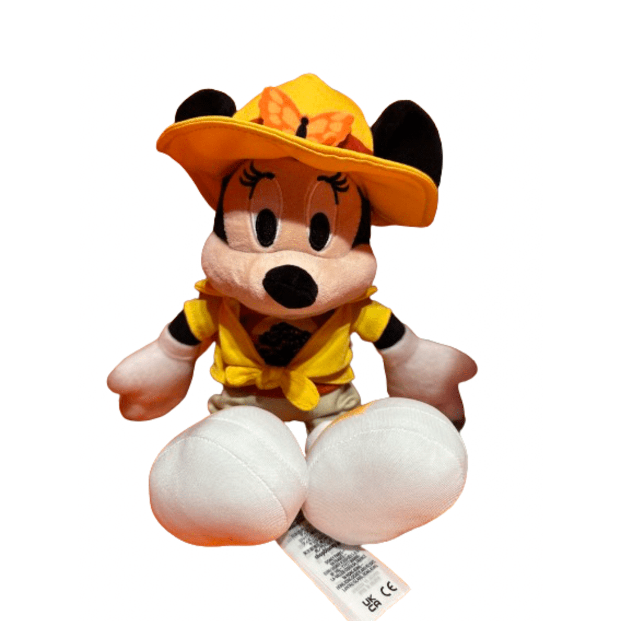 Disney Parks Animal Kingdom Minnie with Safari Outfit Plush New with Tag