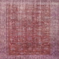 thumbnail image 1 of Ahgly Company Indoor Square Contemporary Pale Violet Red Pink Persian Area Rugs, 6' Square, 1 of 6