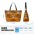 thumbnail image 4 of Easygdp Tiger Bolsa de Viaje de Playa de Gran Capacidad, Bolsa Tote Perfecta para la Playa, Escapadas de Fin de Semana y Viajes, 4 of 7