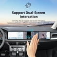 thumbnail image 3 of MOOKAKA Dual 12.3 inch Carplay Screen/Radio/Multimedia Player for Volkswagen Lavida 2019-2022 Models Universal Car Navigation/GPS Upgrade Headunit Android Display 1080P Touch Screen Replace System, 3 of 13