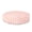 Pink, variant on Vibrant Life Large Round Ribbed Orthopedic Dog Bed, White, 29"