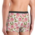thumbnail image 3 of Uemuo Rose Flowers Pattern Men's Boxer Briefs,Trunk Anti-Chafing,Comfortable, Durable, and Stylish Underwear-Medium, 3 of 9