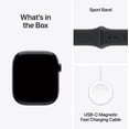 thumbnail image 5 of Restored Apple Watch Series 11 - GPS + Cellular - 46MM Rose Gold Aluminum Case with Light Blush Sport Band - M/L (Refurbished), 5 of 5