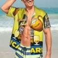 thumbnail image 4 of France Pastis Aperitif Ricard Beach Shirt Summer Ricards Aloha Shirt Men Vocation Holiday Outfits Clothing-SinKeeU, 4 of 4