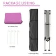 thumbnail image 6 of Ainfox 8 x 8 ft Pop up Canopy Tent, Instant Slant Outdoor Gazebo for Beach, Sun Shade,Outdoor Activies,Pink, 6 of 7
