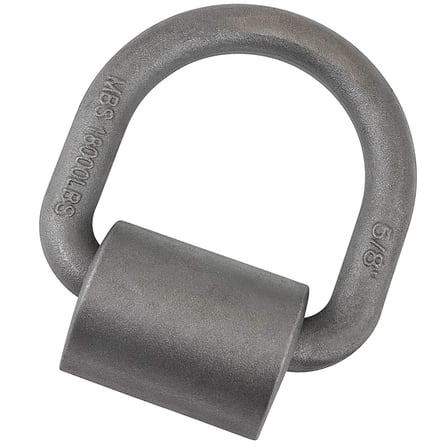 NIAIZEK Steel D Ring Tie Down Anchors Heavy Duty Trailer Cargo Securing 1Set 3.5×2×0.5in