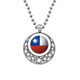 thumbnail image 1 of nacional en la Copa Mundial de fútbol de Chile Collares Colgante Retro Moon Stars Jewelry Unbranded M, 1 of 3
