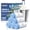 Drawstring-1.2 Gal-150, variant on 150 Count 4 Gallon Trash Bags Drawstring - 1.1 Mil Heavy Duty Small Garbage Bags Unscented for Bathroom, 15 Liter Thick Plastic Wastebasket Liners for Toilet Office and Bedroom