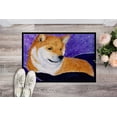 thumbnail image 2 of Carolines Treasures SS8417MAT Paillasson Intérieur Extérieur 18 x 27 Po. Shiba Inu, 2 of 4