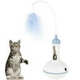 thumbnail image 1 of PENGXIANG Jouets à Plumes pour Chat avec Fonction de Nourriture Anti-Fuite et Design de Gobelet Jouets Interactifs pour Chaton Exercice Intérieur pour Chaton, 1 of 7
