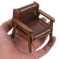 thumbnail image 2 of Miangastore Fauteuil Canapé Miniature en Bois Petit Meuble Modèle Maison de Poupée Mini Fauteuil Canapé Modèle, 2 of 8