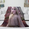 thumbnail image 4 of And Comfortable 3D Blanket Warm Elsa Blanket Sofa Blanket Available For Young, 4 of 6